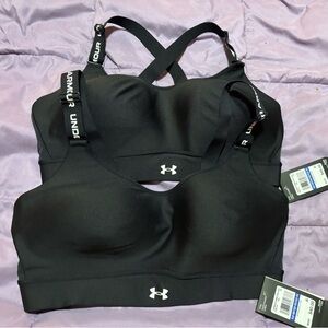 Under Armour Infinity Mid 2.0 Bra in Black